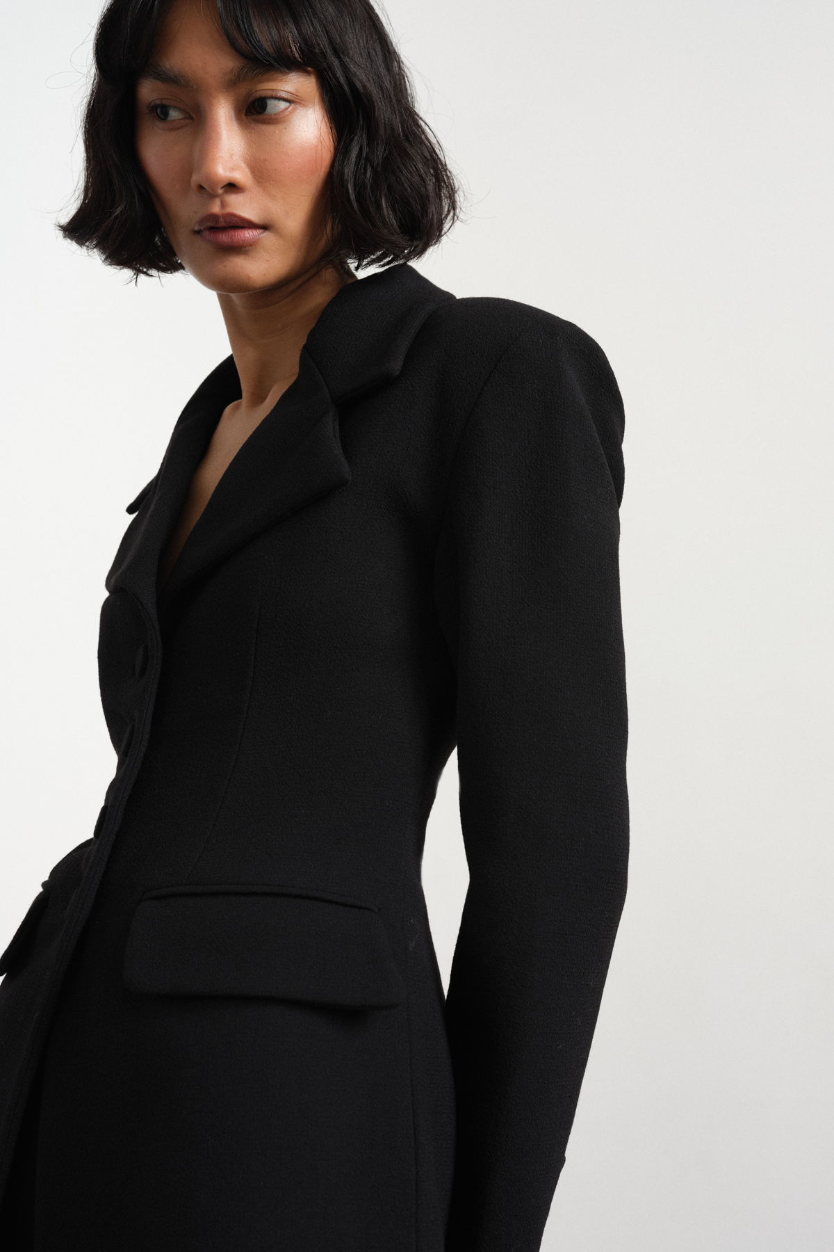 Eros Wool Crepe Suit Jacket – Grover Rad