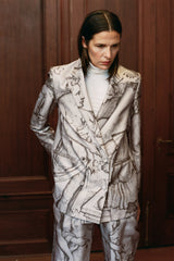 Mercury Double-Breasted Blazer