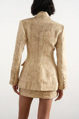 Delphine Linen Mini Skirt