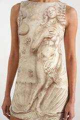 Theodora Linen Mini Dress
