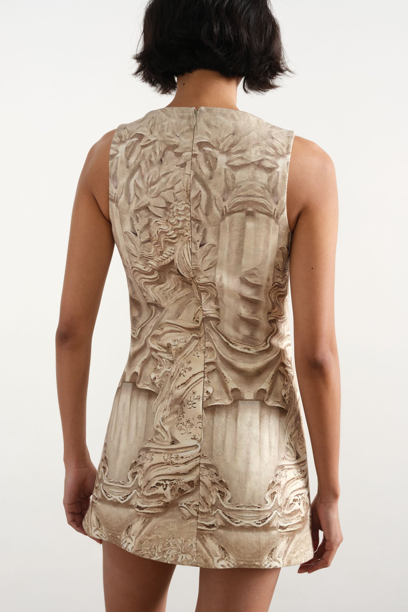 Theodora Linen Mini Dress – Grover Rad