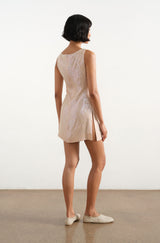 Blush Sequin Dress