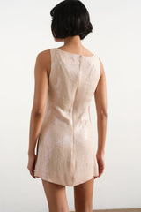 Blush Sequin Dress