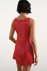 Scarlet Sequin Dress