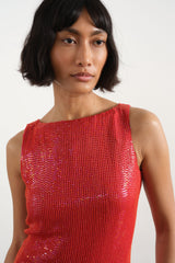 Scarlet Sequin Dress
