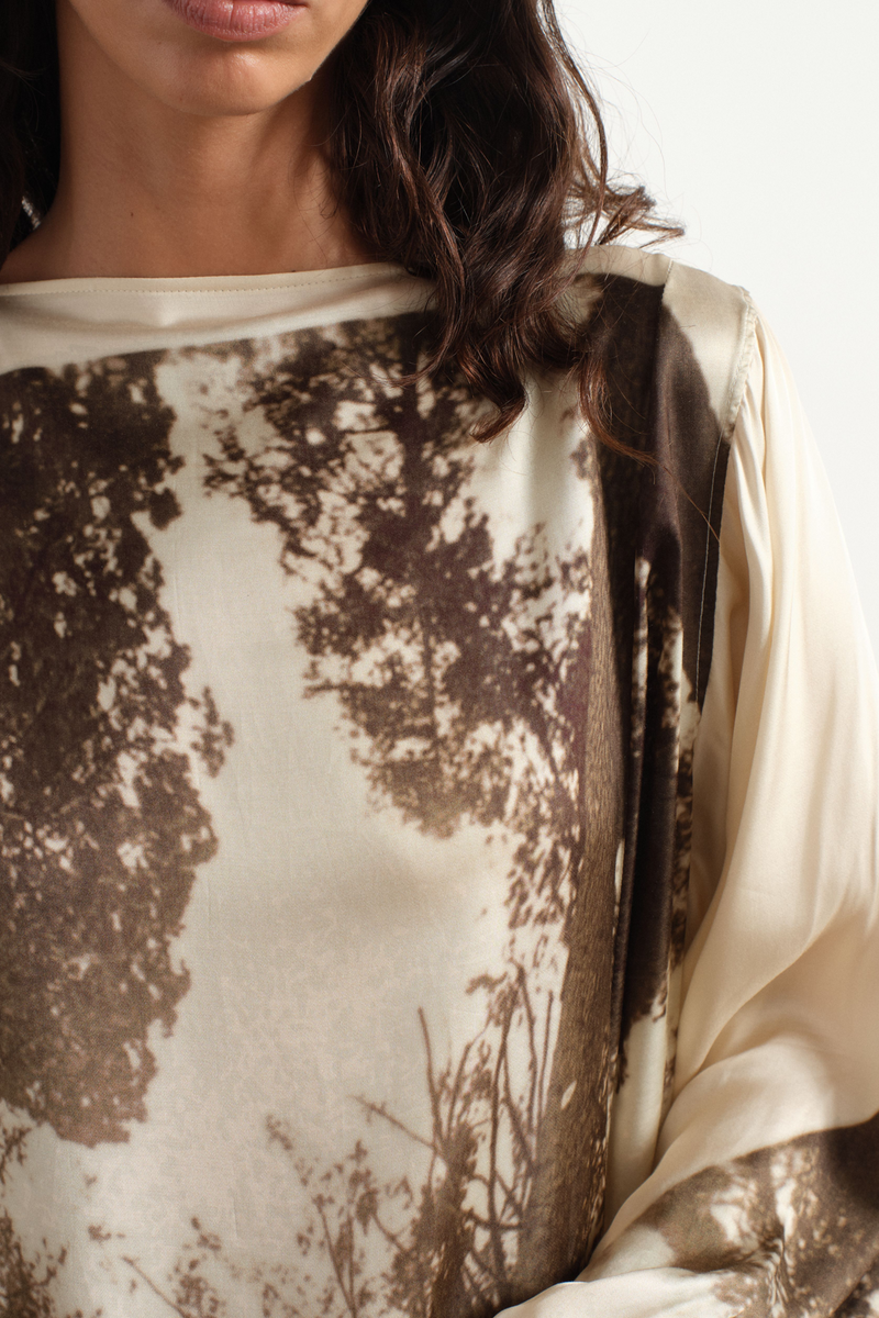 Canopy Satin Dress