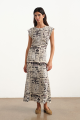 Coupon Midi Dress