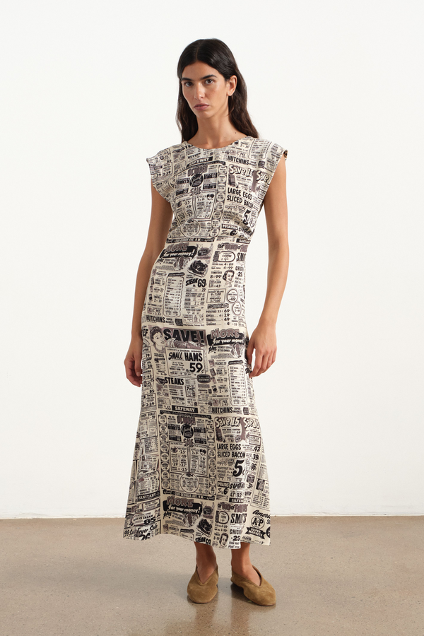 Coupon Midi Dress