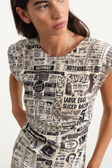 Coupon Midi Dress
