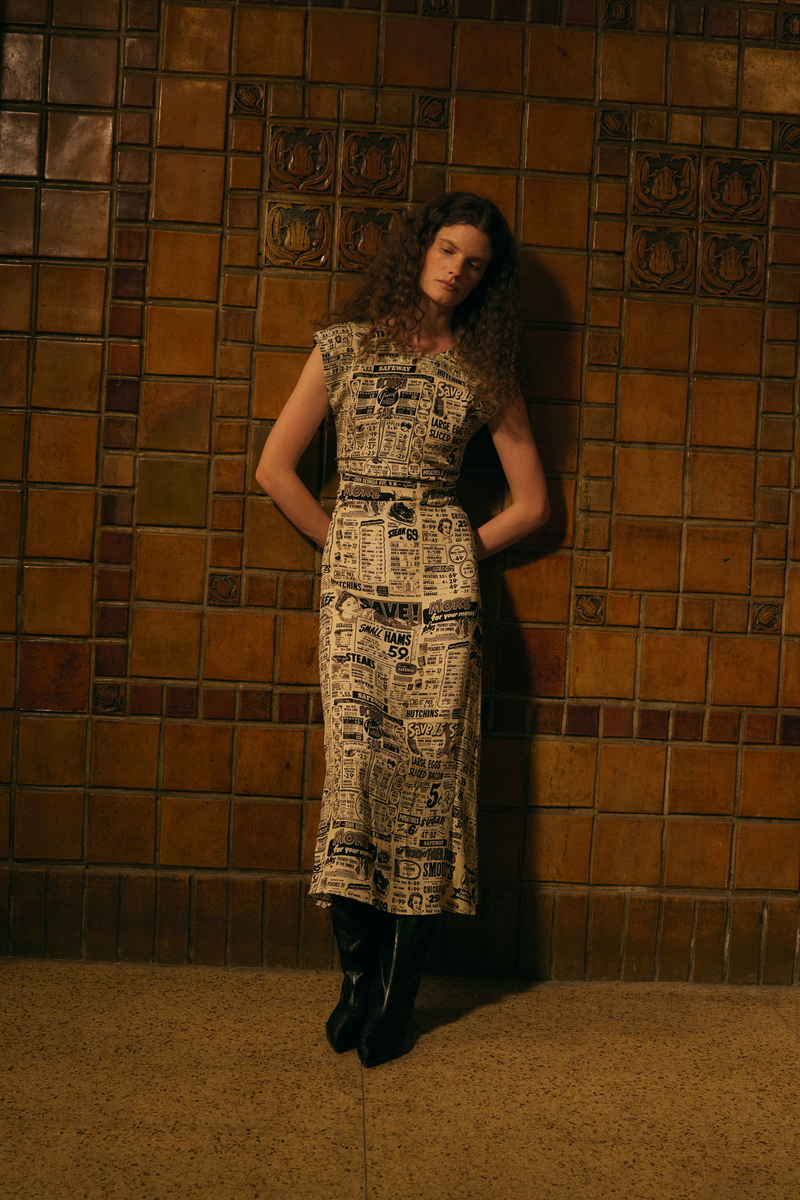 Coupon Midi Dress