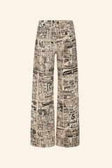 Coupon Wide Leg Jean