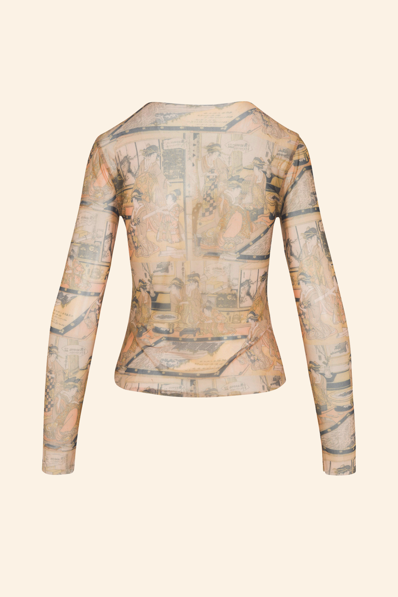 Courtesan Long Sleeve Top