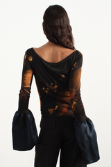 Last Supper Bell Sleeve Top