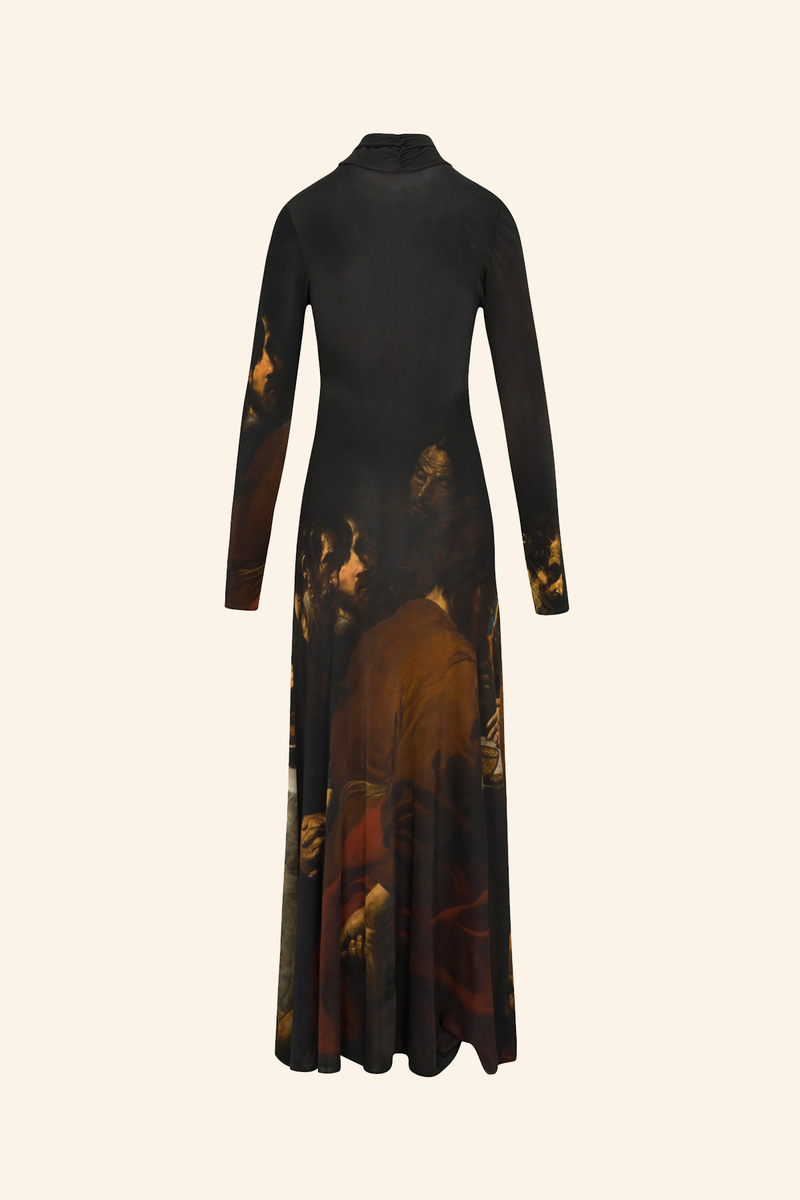 Last Supper Jersey Dress
