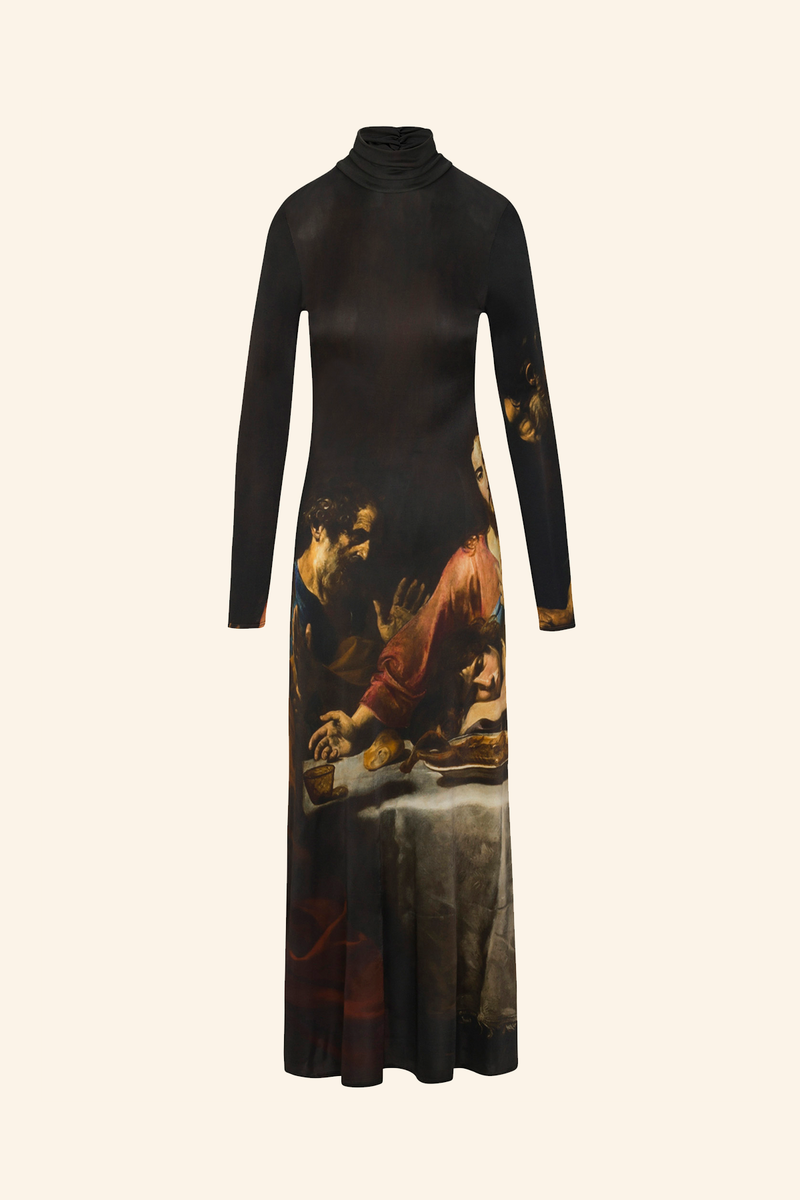 Last Supper Jersey Dress