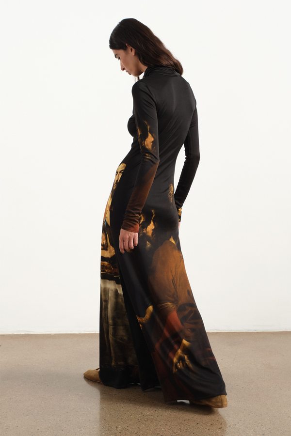 Last Supper Jersey Dress