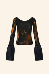 Last Supper Bell Sleeve Top
