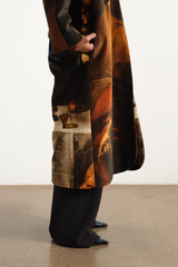Last Supper Velvet Coat