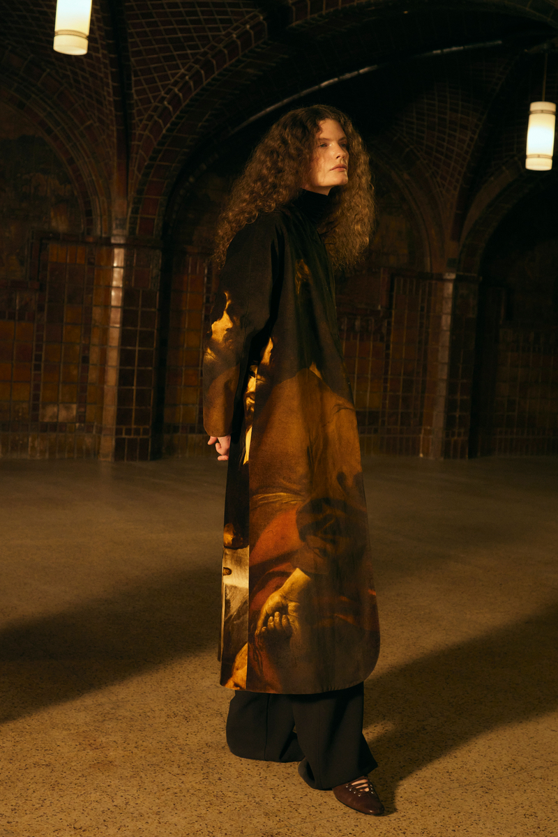 Last Supper Velvet Coat