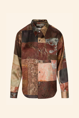 Marble Satin Top