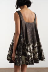 Medusa Cotton Mini Dress