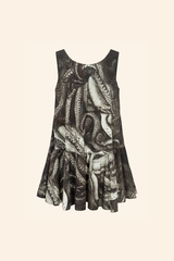 Medusa Cotton Mini Dress