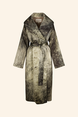 Renaissance Satin Puffer Coat