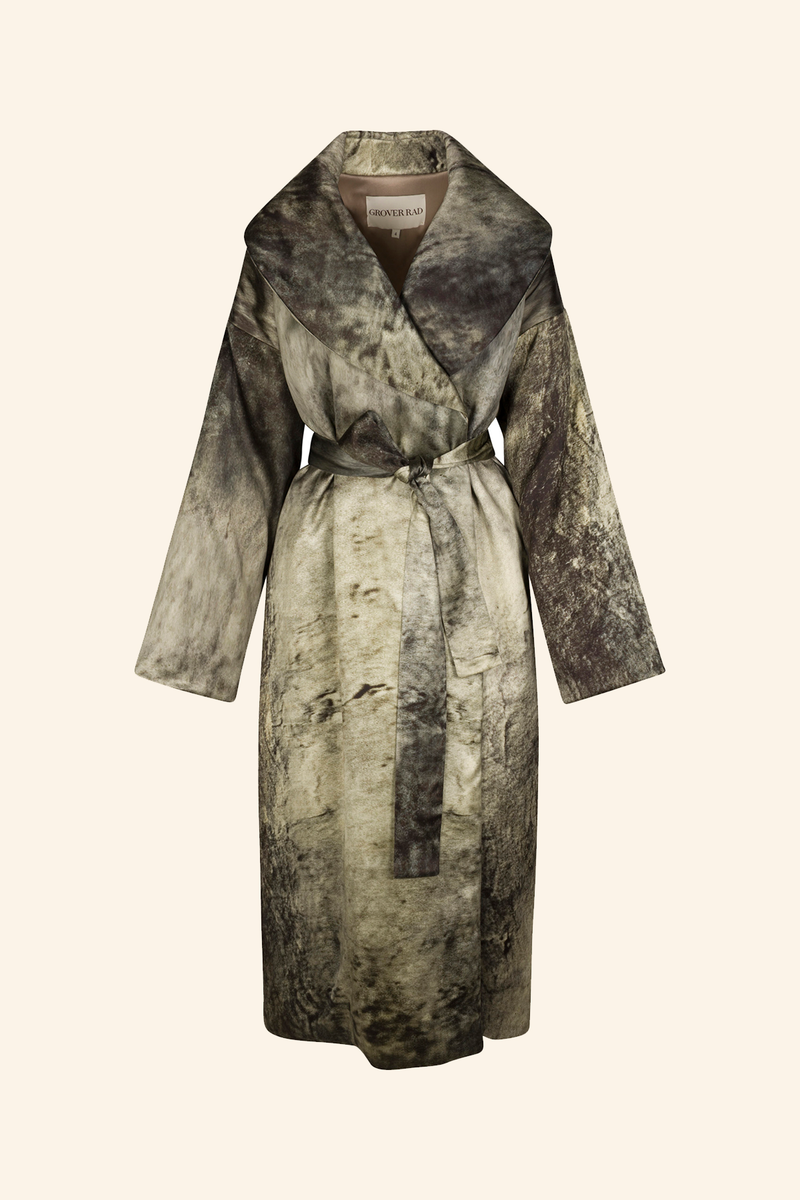 Renaissance Satin Puffer Coat
