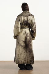 Renaissance Satin Puffer Coat