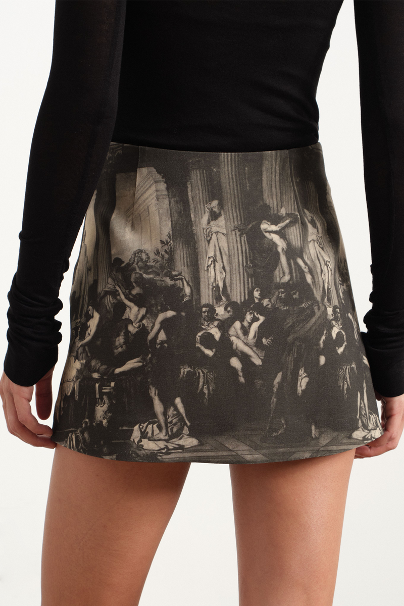 Roman Mini Skirt