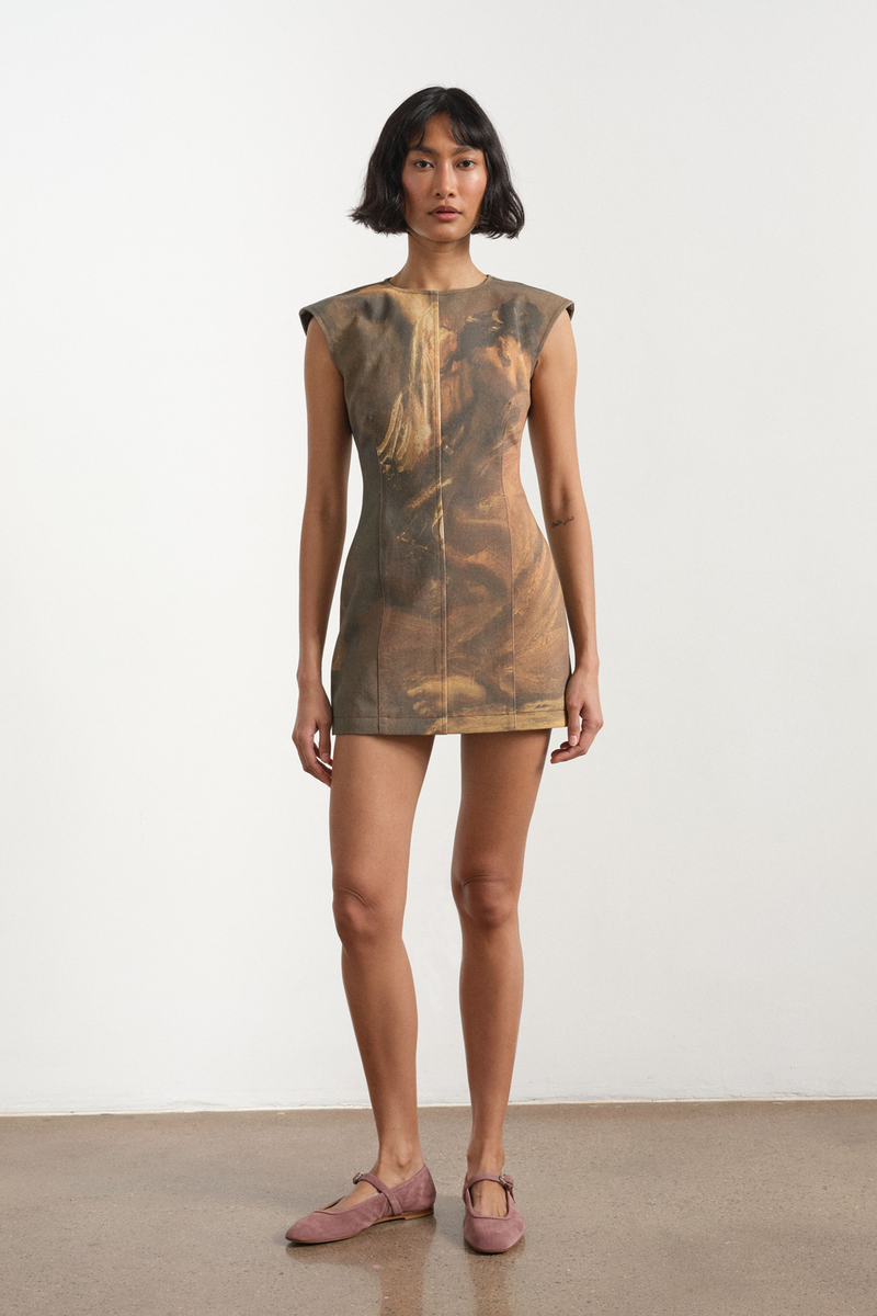 organic denim dress Denim Sundress - Indigo Hemp Organic