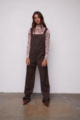The Pinstripe Suit Overall