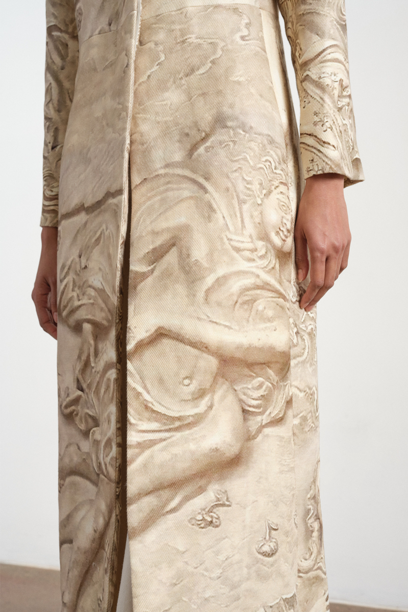 Theodora Linen Coat