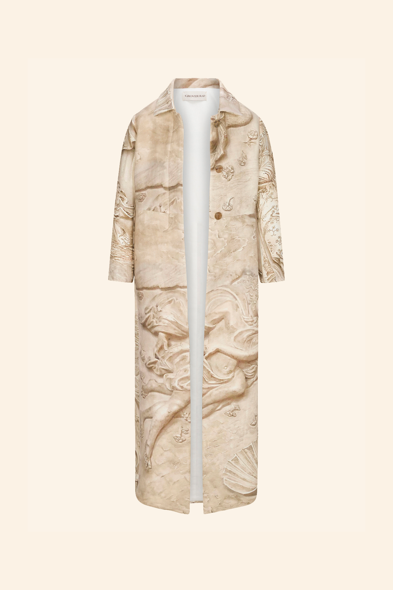 Theodora Linen Coat