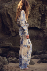 Poseidon Wide Leg Jean