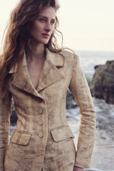 Delphine Linen Suit Jacket