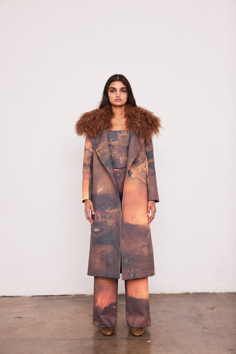 Apocalypse Printed Coat